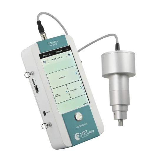 Viscosímetros de mesada y portátiles rotacionales | Lamy Rheology Instruments